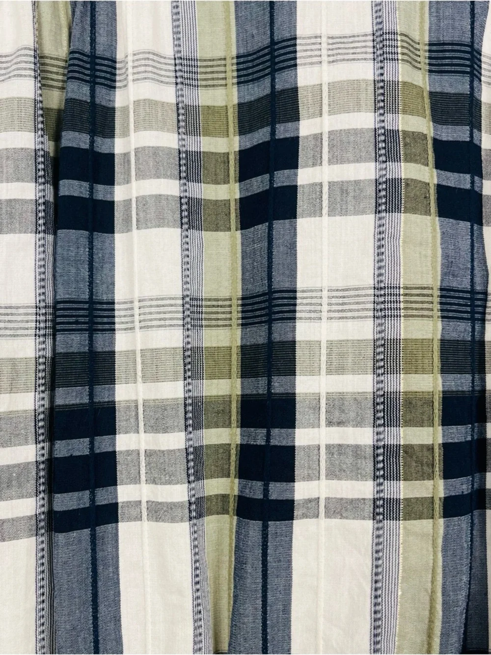 Veronica Beard Size 4 Vilette Plaid Button-Front Ruched Mini Shirt Dress - Picture 8 of 8